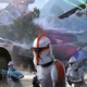 No, this isn’t a screenshot, it’s concept art from Battlefront II.